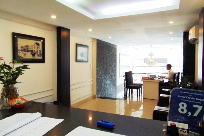 Hanoi Crystal Hotel ภายนอก รูปภาพ