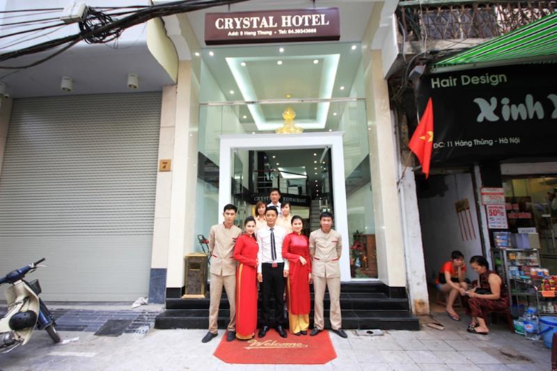 Hanoi Crystal Hotel ภายนอก รูปภาพ