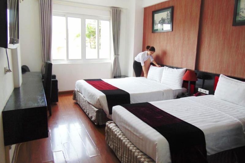 Hanoi Crystal Hotel ภายนอก รูปภาพ